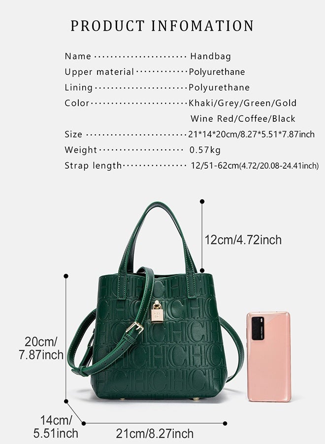 CH CH Fashion Women's Tote Bag Commuter Essential Large Capacity Handbag - Image 4