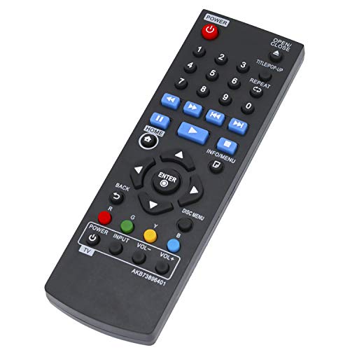 Beyution New AKB73896401 Remote Control fit for LG Blu-ray Disc DVD Player BP135 BP135W BP145 BP155 BP165 BP175 BP255 BP300 BP335W BP335WN BP335W-N BP340 BP350 BPM25 BPM34 BPM35 UP870 UP875 BP250-N BP340 - Image 2