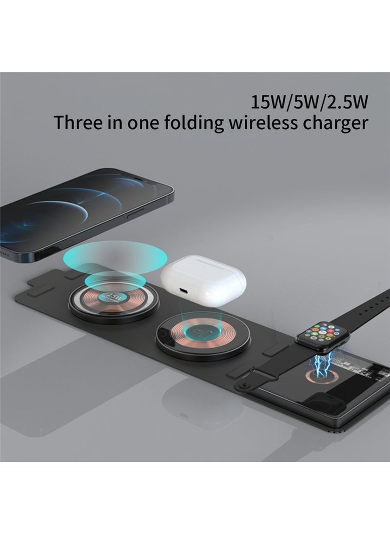 Airstorr - Total 35W 3in1 Foldable Wireless Fast Charging Station Wireless Charger - Image 1