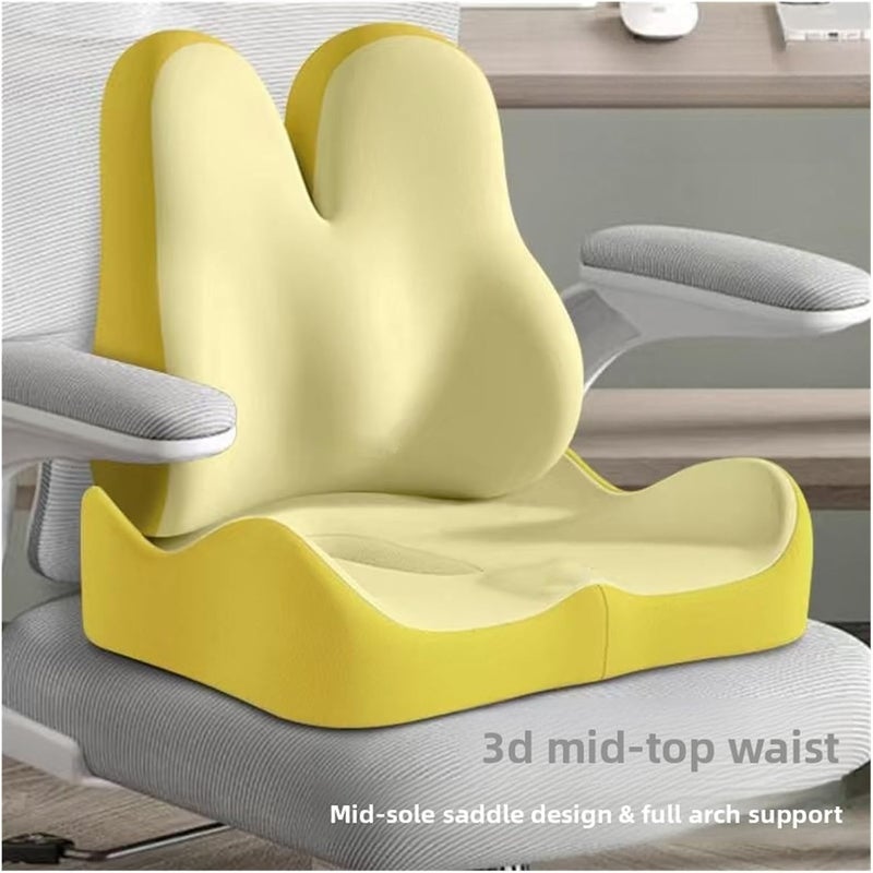 Waist Protection Cushion Office Sedentary Buttocks Comfort Car Chair Lumbar Support Pillow Bed(A) - Image 2
