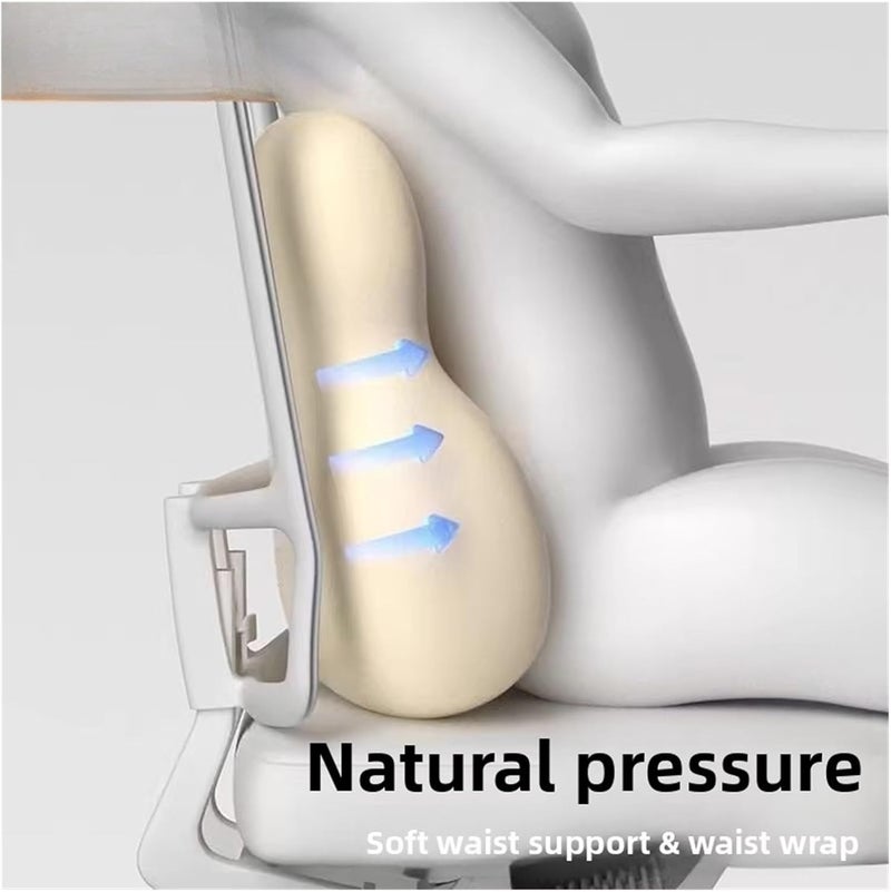 Waist Protection Cushion Office Sedentary Buttocks Comfort Car Chair Lumbar Support Pillow Bed(A) - Image 5