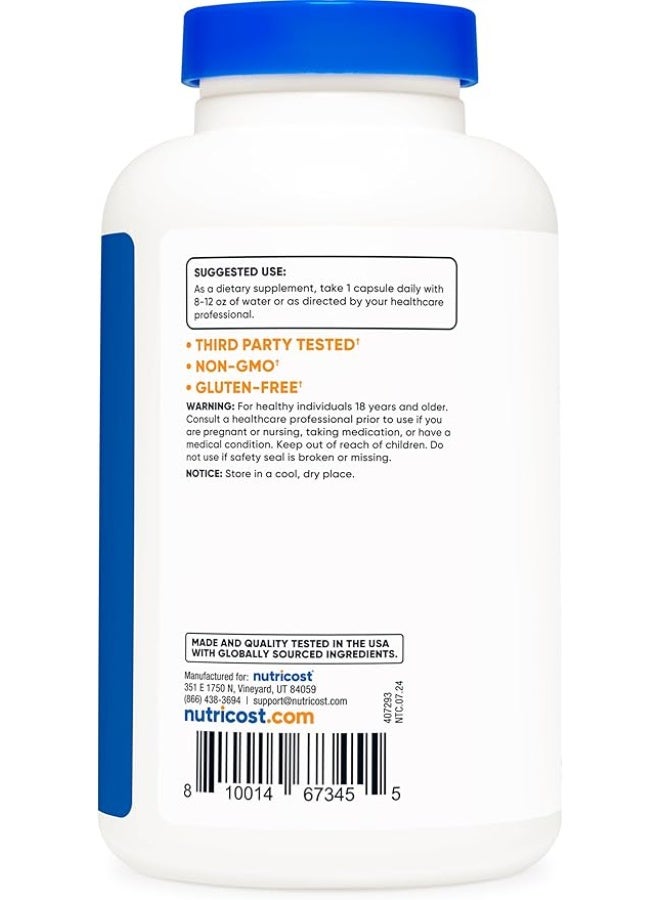 Nutricost, Rutin, 500 mg, 180 Capsules - Image 2