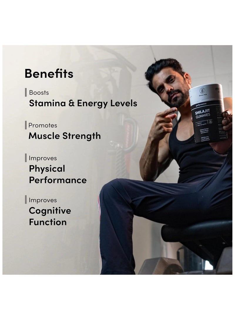 Man Matters Pure Himalayan Shilajit Gummies with Ashwagandha 30 Gummies - Image 2