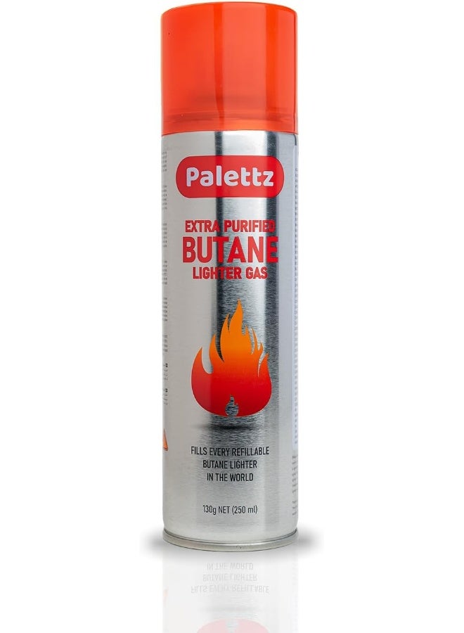 NATIONAL PAINTS National Paints PALETTZ Butane Lighter Gas Refill 250 mL Ultra Purified Fuel for Lighters  - Image 1
