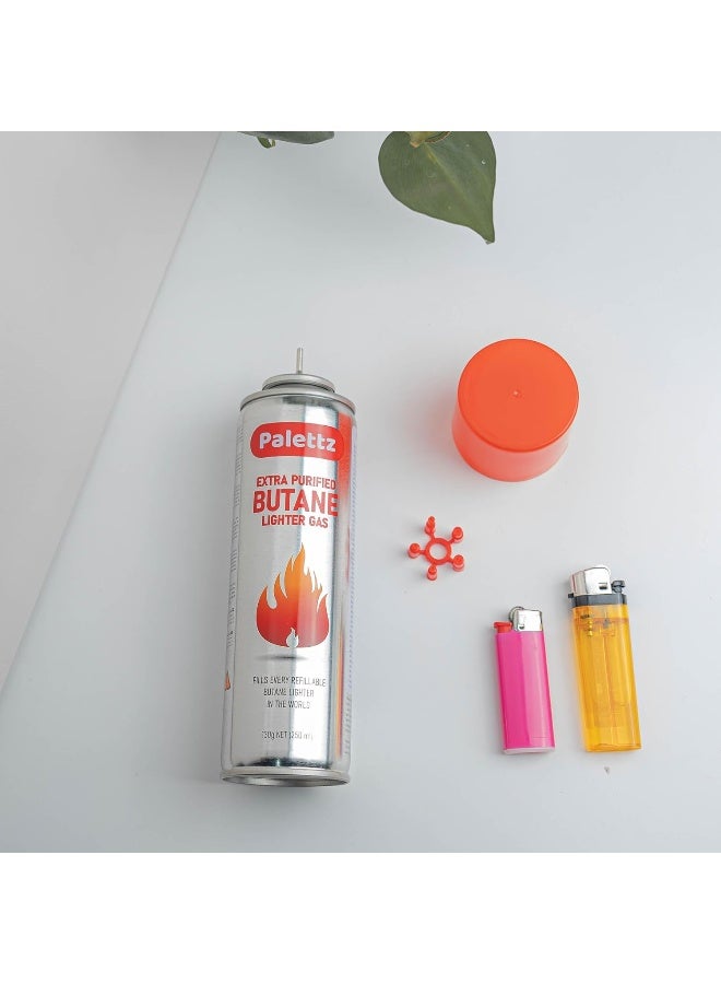 NATIONAL PAINTS National Paints PALETTZ Butane Lighter Gas Refill 250 mL Ultra Purified Fuel for Lighters  - Image 4