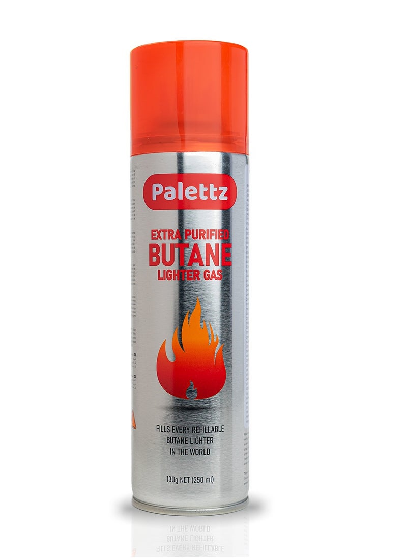NATIONAL PAINTS National Paints PALETTZ Butane Lighter Gas Refill 250 mL Ultra Purified Fuel for Lighters and Gadgets Multi Adapters Included Compact Leak Free Design Safe and Efficient  - Image 1
