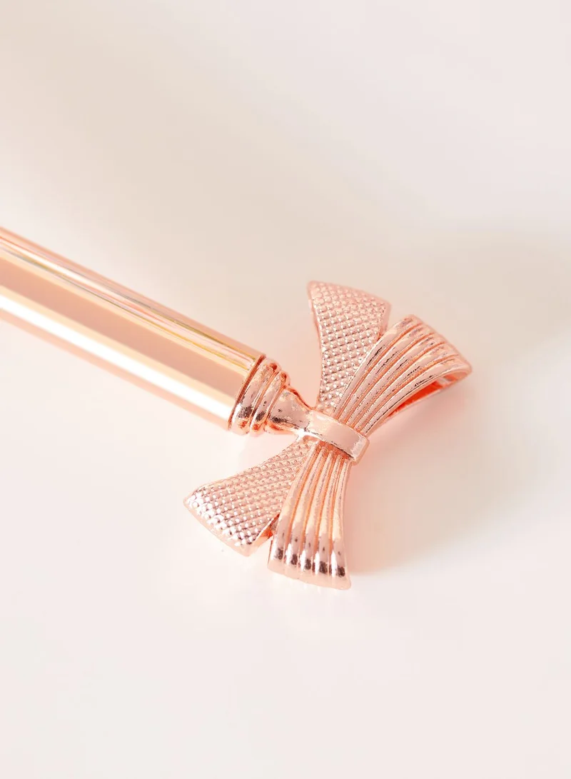 Pink Cactus Bow Rose Gold Ballpoint Pen
