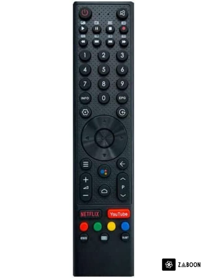 Zaboon •LCD/LED Replacement Voice Bluetooth Remote Control Compatible With Chiq U75H9 U65H10 U58H10 U55H10 U50H10 U43H10 Smart LED HDTV Android TV.
