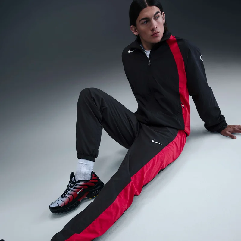 Nike black and red Men's Total 90 Repel Football Track Pants for Men | Best Price UAE