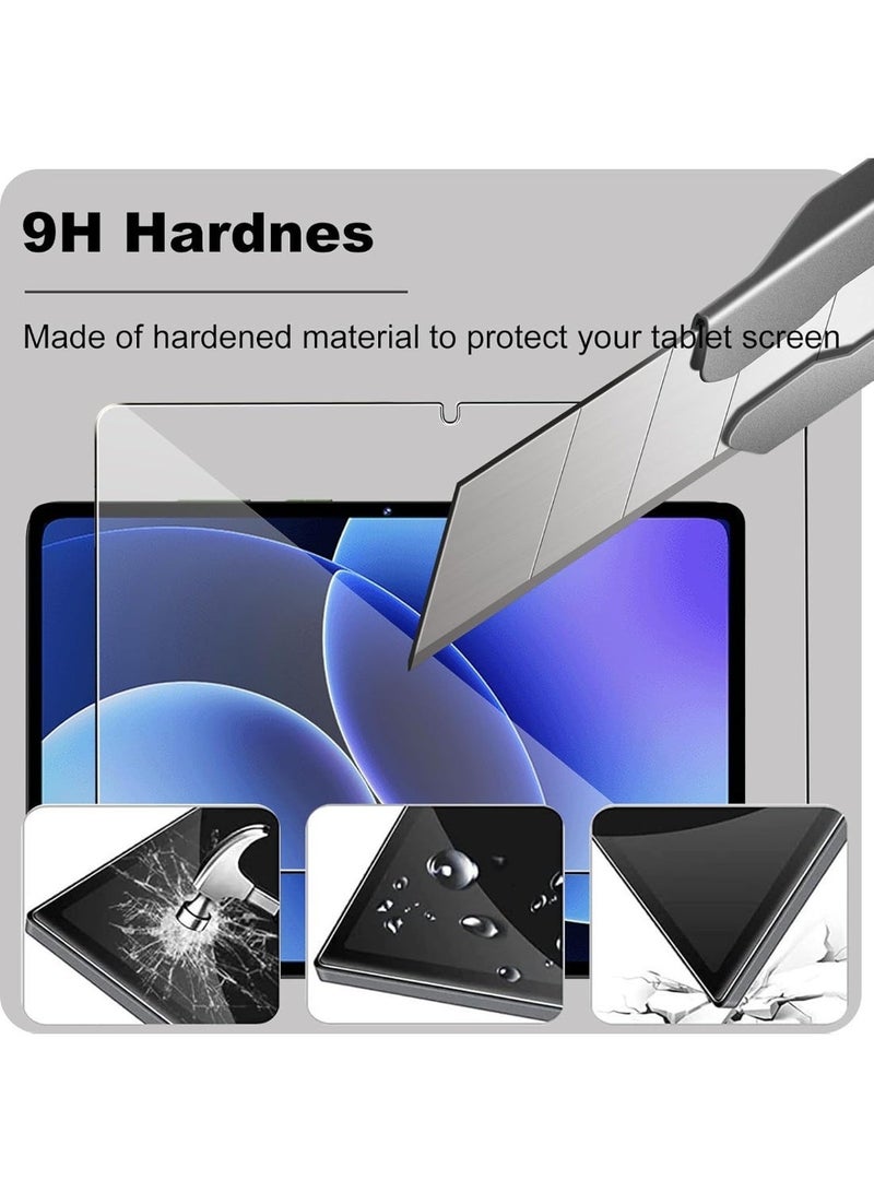 2 Pack Screen Protector for Xiaomi Pad 8 / Xiaomi Pad 8 Pro / Xiaomi Pad 7 / Xiaomi Pad 7 Pro 11.2 Inch, Ultra Clear 9H Hardness Touch Sensitive Anti-Scratch Anti-Fingerprint Protective Tempered Glass Film - Image 3