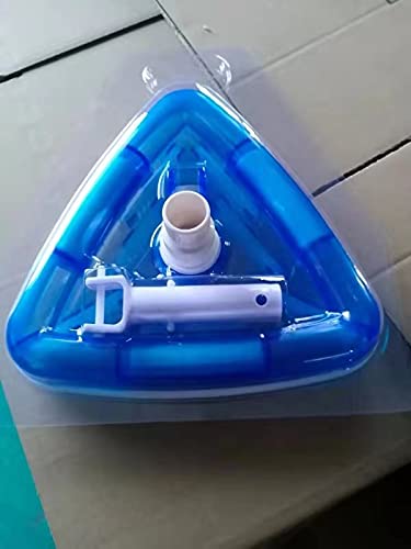 Poolx one stop for all accessories POOLX Deluxe Triangular Transparent Vacuum for LinerConcreteVinyl Pool Suction Cleaning Head - Image 3