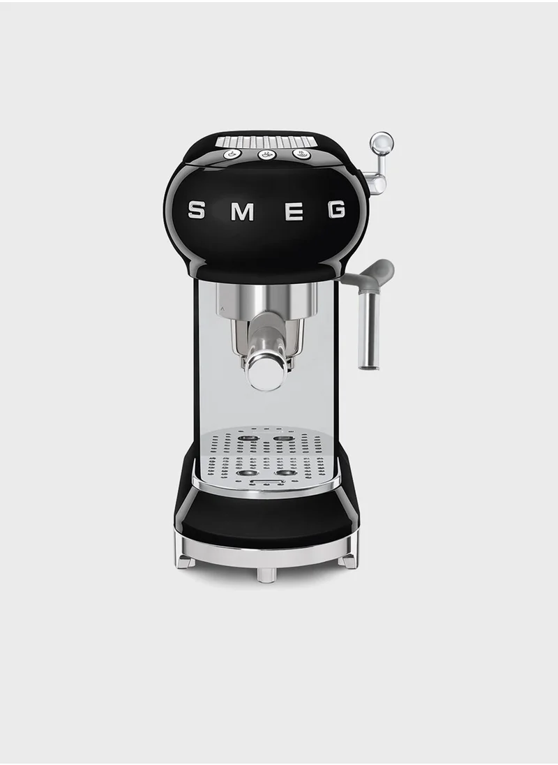 smeg Black Espresso Coffee Machine