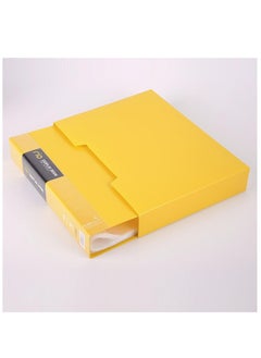 Deli 100-Pocket Clear Display Book With Case Assorted Colours  - Image 2