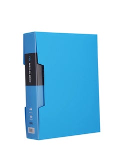 Deli 100-Pocket Clear Display Book With Case Assorted Colours  - Image 4