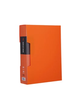 Deli 100-Pocket Clear Display Book With Case Assorted Colours  - Image 3