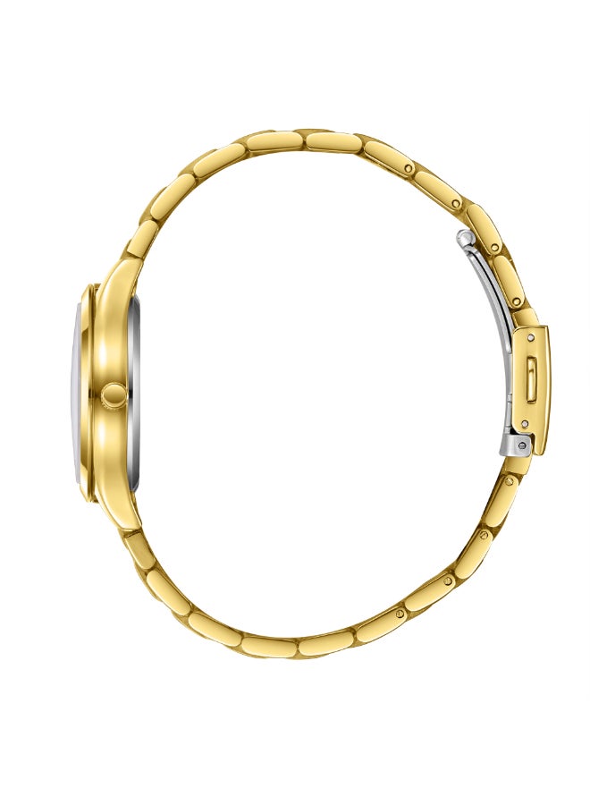 لي كوبر ساعة يد نسائية معدنية بعقارب . -  مم - Image 3