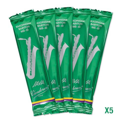 Vandoren SR343 Bari Sax JAVA Reeds Strength 3; Box of 5 - Image 3