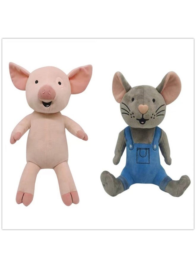 null - If You Give A Mouse A Cookie Plush Toy - Pink Pig Mouse Children's Storybook Companion - Image 1