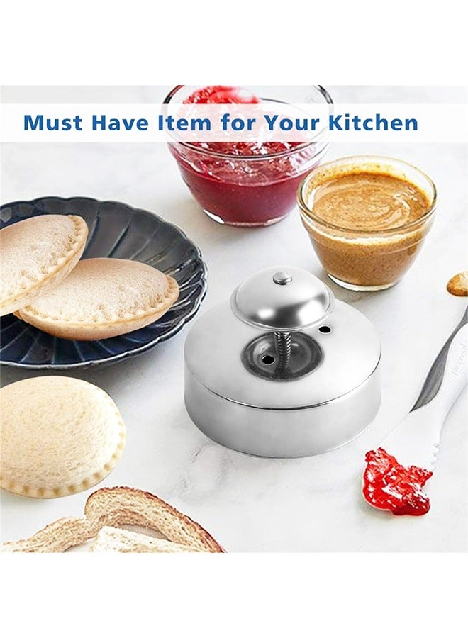 قطاعة ساندويتشات ومانعة للتسرب، صانعة ساندويتشات للأطفال، قطاعة بسكويت من الفولاذ المقاوم للصدأ للأولاد والبنات، صندوق غداء وبينتو - Image 4