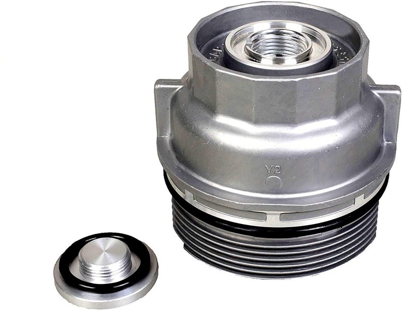 FOKES Oil Filter housing CoverCompatible with Toyota 20052019 Tundra RAV4 4Runner Camry Highlander Tacoma Avalon Sienna Venza Lexus RX350 Replace 1562031060 1562031060 1564331050