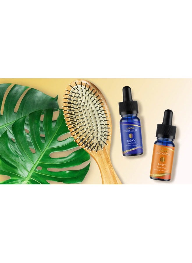 nfuse REVIVE Hair Growth Serum with Magnesium, Peptides and Botancials, Nourishing Scalp Serum for Thinning Hair, Helps Reduce Shedding & Supports Fuller, Thicker, Healthier Hair - Image 4