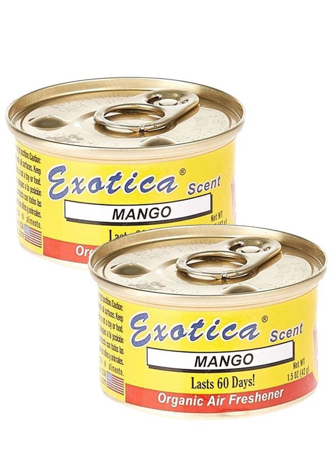 EXOTICA EXOTICA Organic Air Freshener Value Pack 2 count - Mango Scent  - Image 1