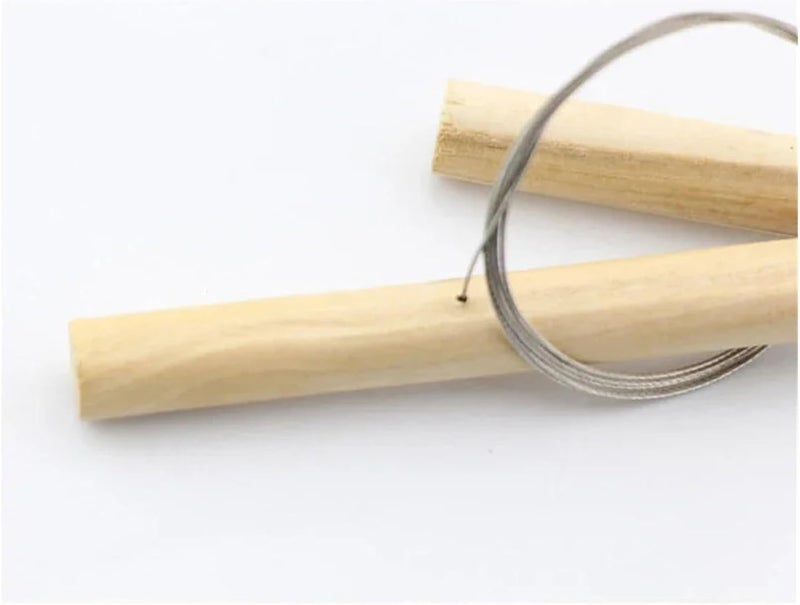 Clay Wire Cutter 20 Pcs Clay Cutter Wires – Hand-Held Pottery Trimming Tools (Portable) for DIY Clay Goods - Image 2