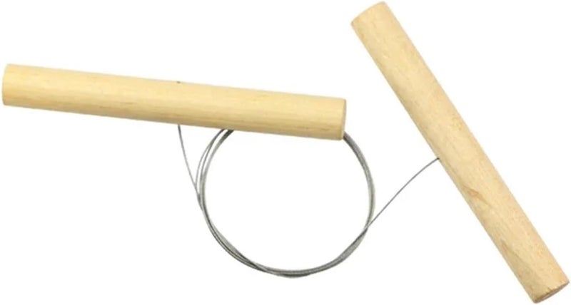 Clay Wire Cutter 20 Pcs Clay Cutter Wires – Hand-Held Pottery Trimming Tools (Portable) for DIY Clay Goods - Image 1