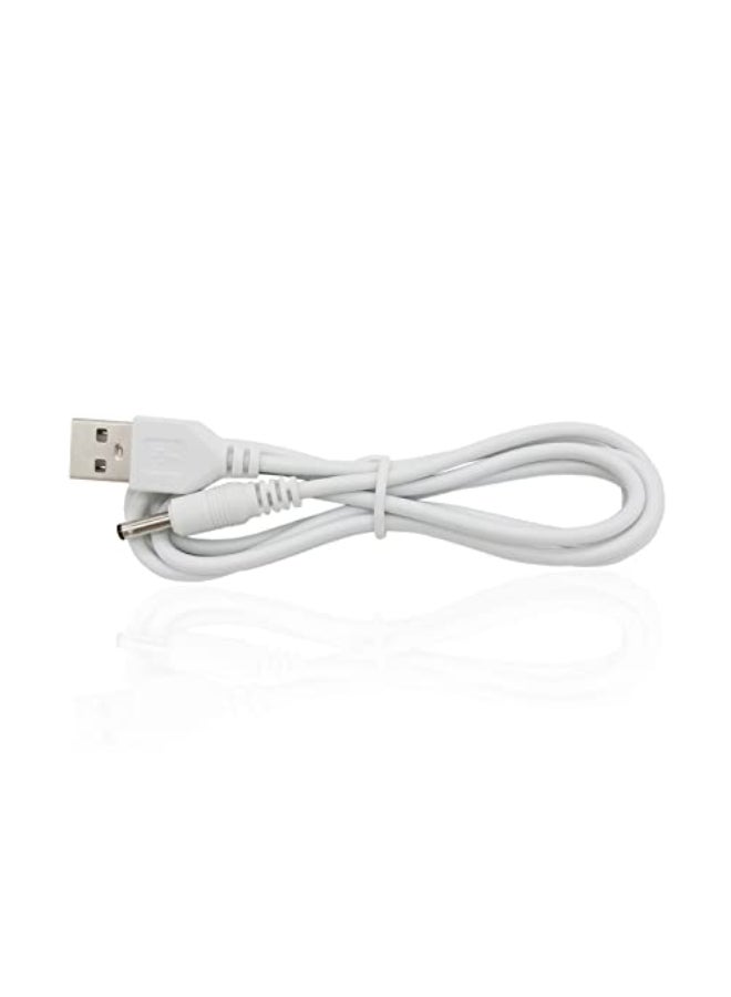 PDEEY Charger Cord Replacement for Flawless Pedi Electronic Pedicure Tool USB to DC Barrel Cable 6 ft - Image 1