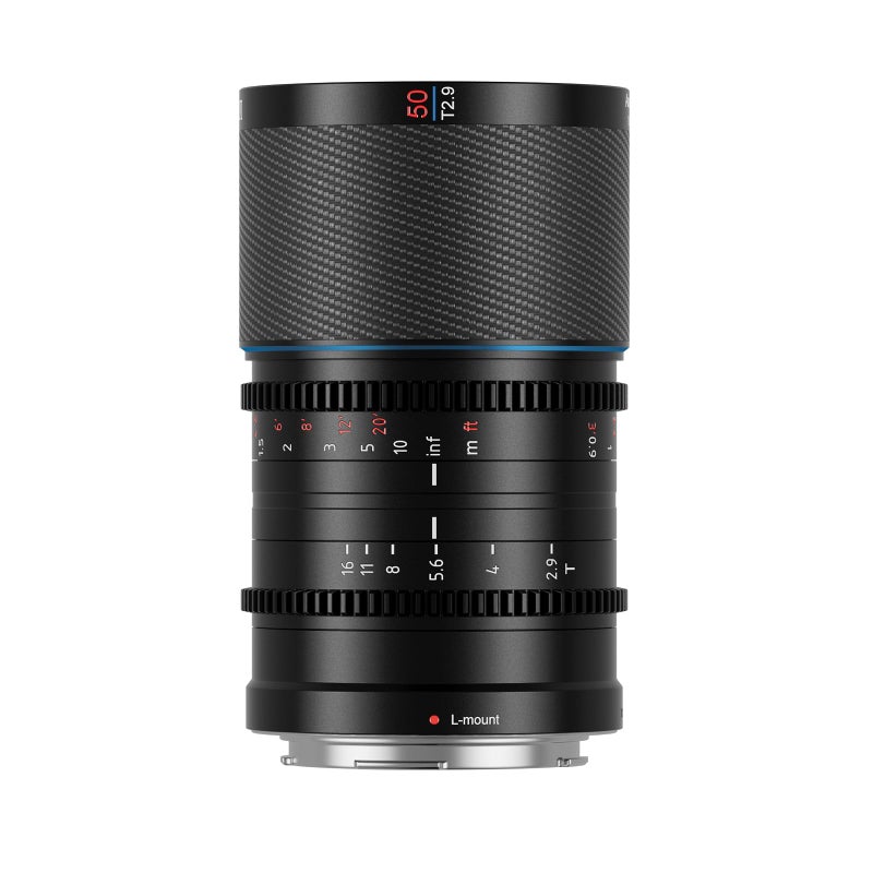 SIRUI Saturn 50mm T29 16X Full Frame Carbon Fiber Anamorphic Lens Cine Lens for L Mount Cameras Less Than 500g Neutral Flare