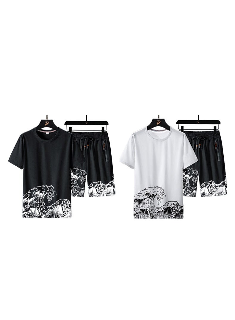 KUYING New Fashion Ice Silk Speed Drying Sports Set - Image 2