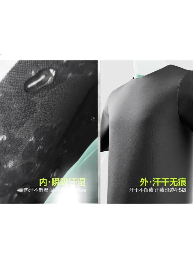 Beneunder Men'S Outdoor Polo Shirt Anti-Sweat Quick-Drying T-Shirt Sports Short Sleeve Father'S Day Gift Dr949 Light Charcoal Gray 2Xl - Image 3