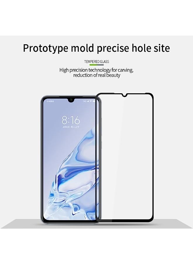 MOFI Tempered Glass Screen Protector Compatible For Xiaomi 9 Pro MOFI 9H 2.5D Full Screen Tempered Glass Film Black - Image 5