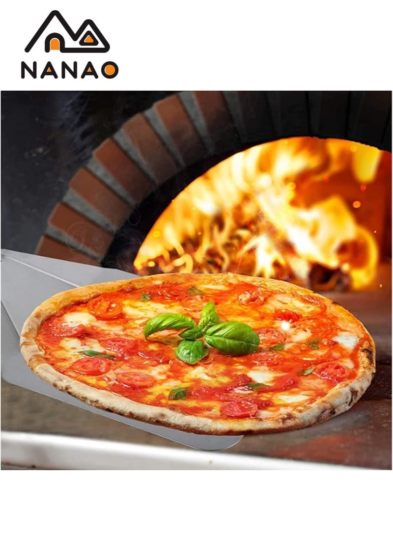 NANAO Pizza Turning Peel,  Perforated Pizza Peel, Material Non-slip Durable Turning Peel Pizza for Homemade Pizza Bread Bakers(7.9 inch)  - Image 4