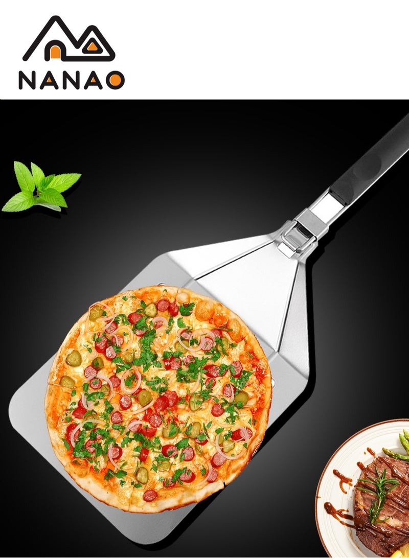 NANAO Pizza Turning Peel,  Perforated Pizza Peel, Material Non-slip Durable Turning Peel Pizza for Homemade Pizza Bread Bakers(7.9 inch)  - Image 5