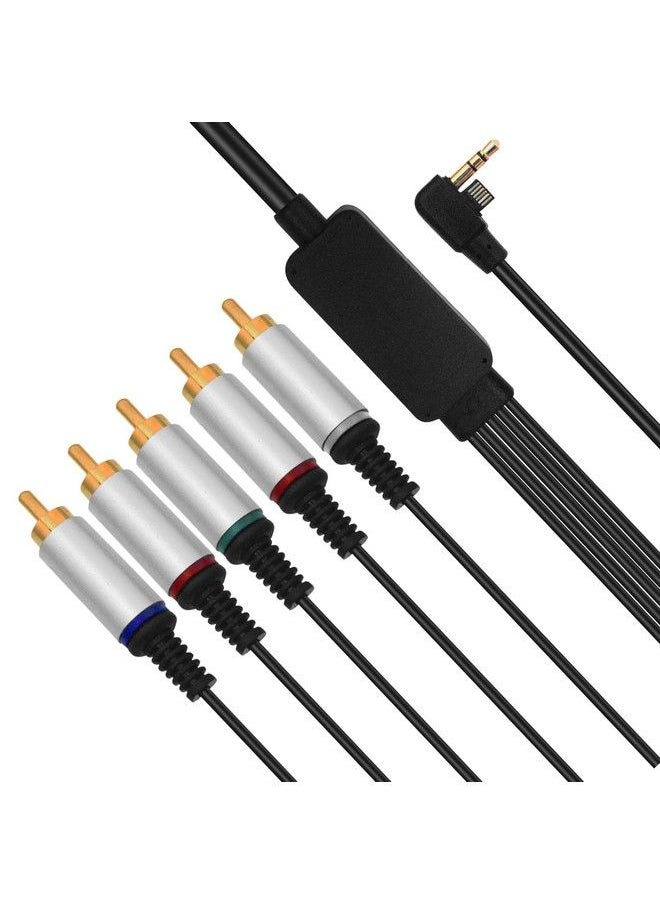 Sqrmekoko - Hdtv Component Cable Audio Video Hd Av Cable Compatible With Sony Psp 2000 Psp 3000 Psp2000 Psp3000 - Image 1