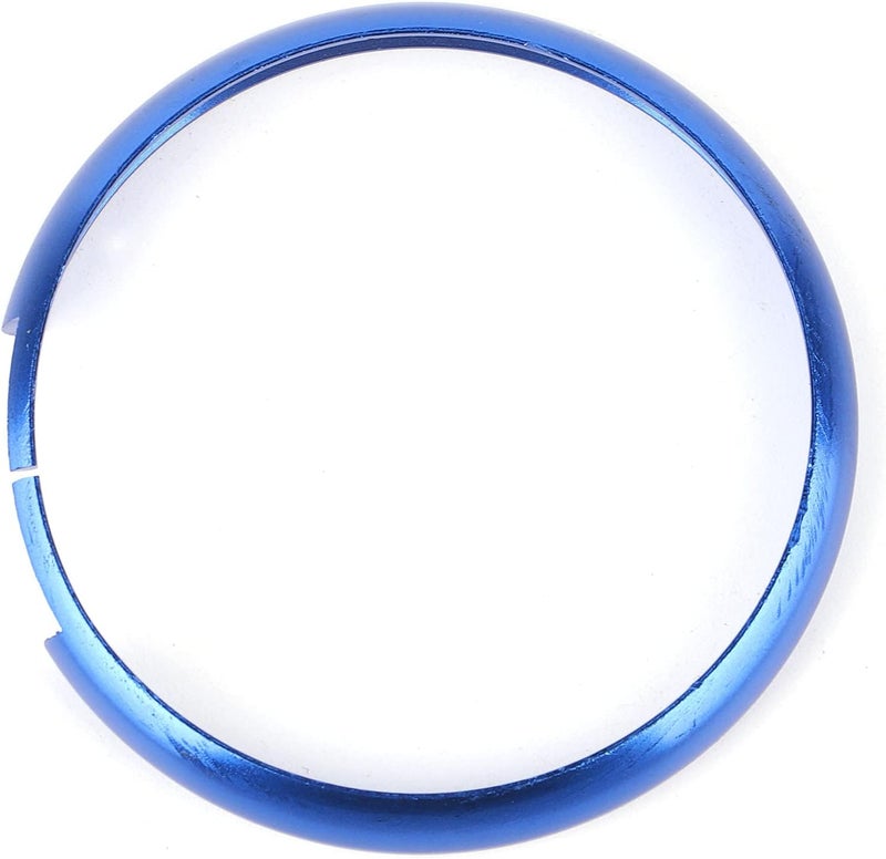 Aluminum Alloy Remote Key Trim, Decorative Ring for MINI R55 R56 R57 R58 R59 R60, Protect Scratches & Dents, Made of , , Fine Workmanship, Prevent Fading, Direct (Dark Blue) - Image 2