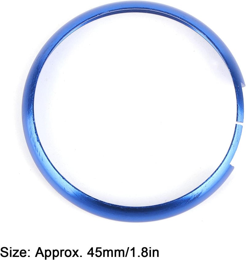 Aluminum Alloy Remote Key Trim, Decorative Ring for MINI R55 R56 R57 R58 R59 R60, Protect Scratches & Dents, Made of , , Fine Workmanship, Prevent Fading, Direct (Dark Blue) - Image 3