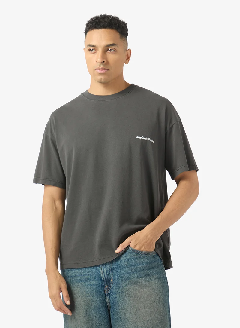 JACK & JONES Logo Crew Neck T-Shirt