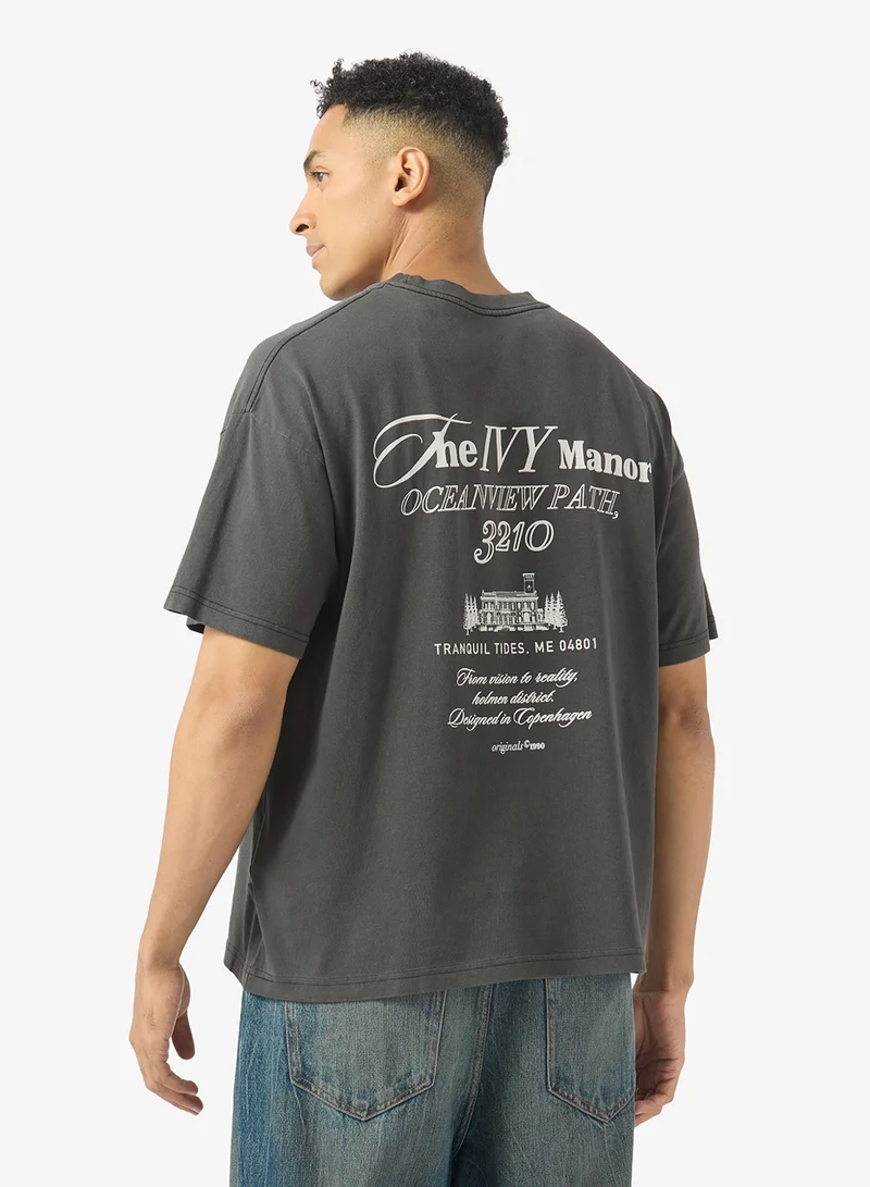 JACK & JONES Logo Crew Neck T-Shirt
