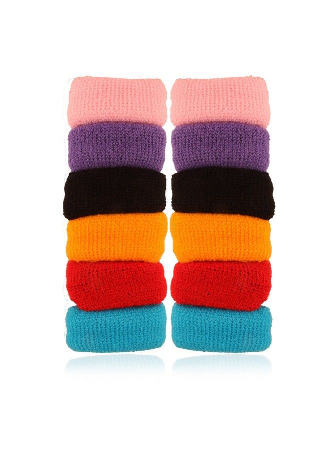 ACCESSHER Soft Multicolor Rubber Hair Band Set Of 12 Pcs. - Image 2