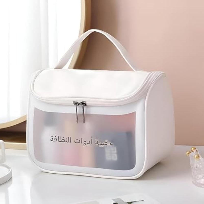 Beauty Pouch - Heavy-duty and capacious travel solution for storing makeup items and accessories with precision during trips, excellent for constant travelers needing strong durability and tidy arrang - Image 2