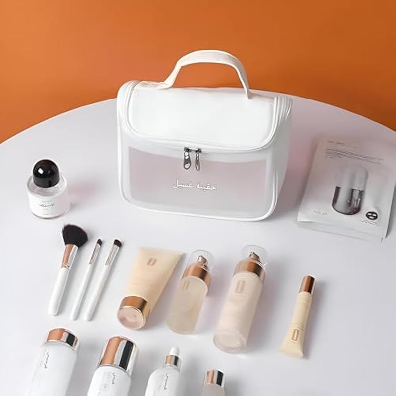 Beauty Pouch - Heavy-duty and capacious travel solution for storing makeup items and accessories with precision during trips, excellent for constant travelers needing strong durability and tidy arrang - Image 4