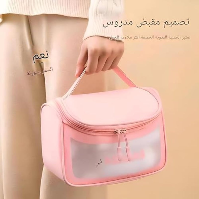Beauty Pouch - Heavy-duty and capacious travel solution for storing makeup items and accessories with precision during trips, excellent for constant travelers needing strong durability and tidy arrang - Image 5