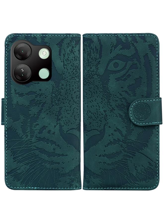 Zaboon Case For Infinix Smart 7 HD Tiger Embossing Pattern Flip Leather Phone Case - Image 1