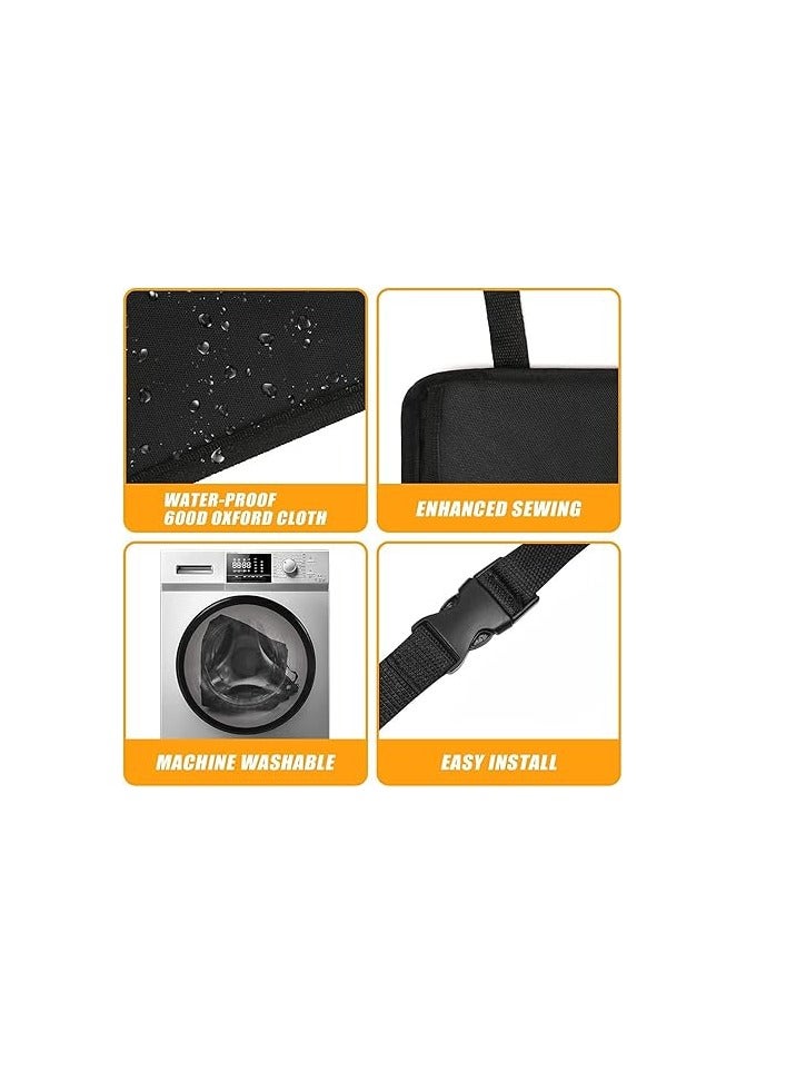 Cool Baby COOLBABY Car Trunk Storage Bag Car Trunk Organizer Bag Detachable Multi-Pocket Car Storage Bag Seat Back Protector Bag with Zipper Waterproof Durable Foldable Kids Travel Storage Bag - Image 4