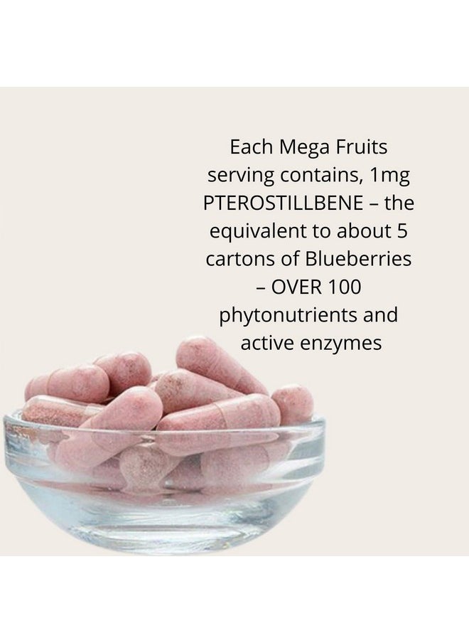 Consult Health - Nature Treasure Mega Fruits & Vegetable Dietary Supplement Duo 60 Fruit And 60 Vegetable Capsules Green And Red Superfood Vegan 100% Plant Based Nutrition - Image 1