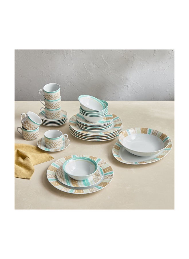 Home Box Pendleton 32-Piece Dinner Set 35 x 2.6 x 24 cm  - Image 1