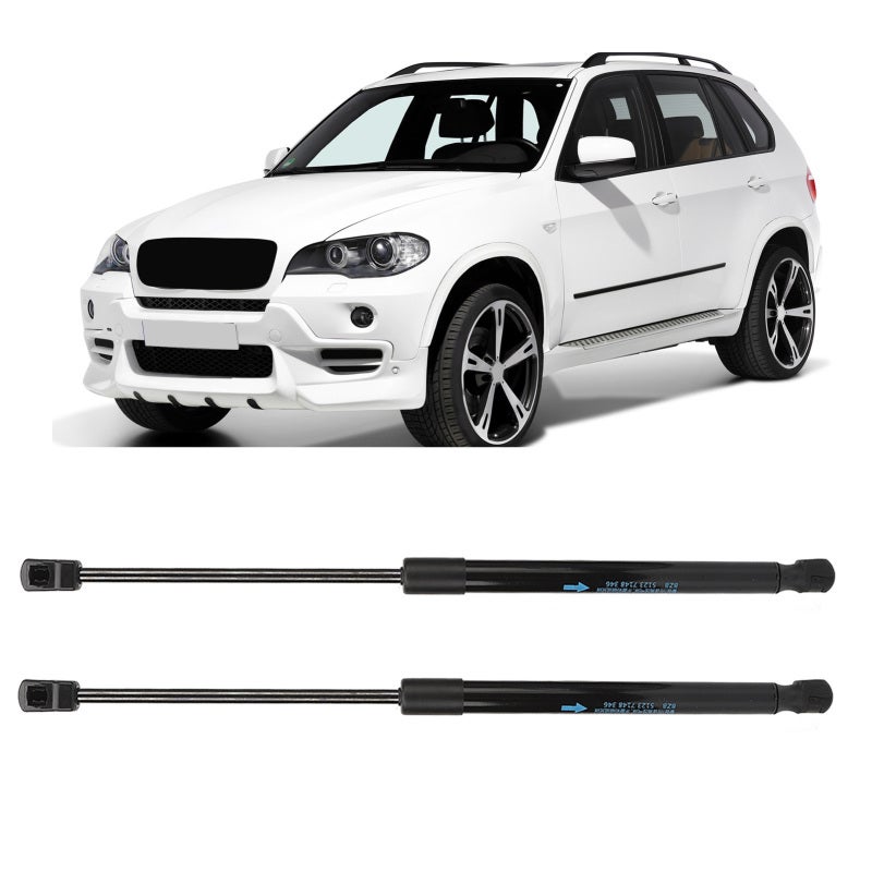 Front Hood Lift Supports: 51237148346 Replacement, ABS & Metal Construction - OEM Specification Match, Easy Direct Installation for X5 E70 X6 E71 Sport Utility 2007-2013 - Image 5