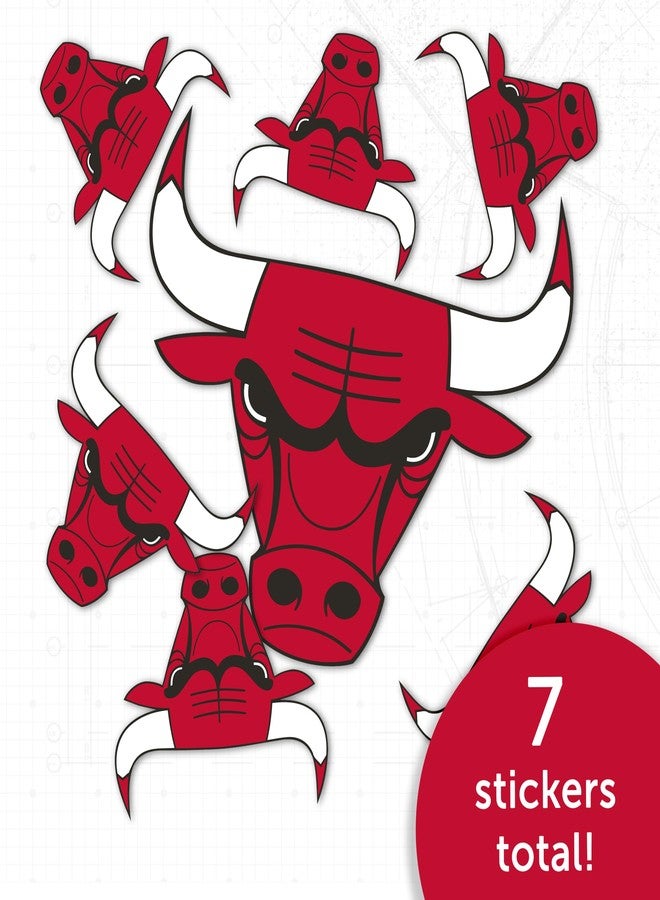 Desert Cactus Chicago Bulls NBA Officially Licensed Sticker Vinyl Decal Laptop Water Bottle Car Scrapbook (Type 3-1) - Image 5